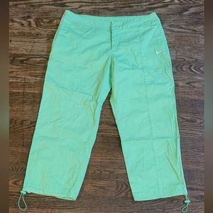 Nike Green Capris